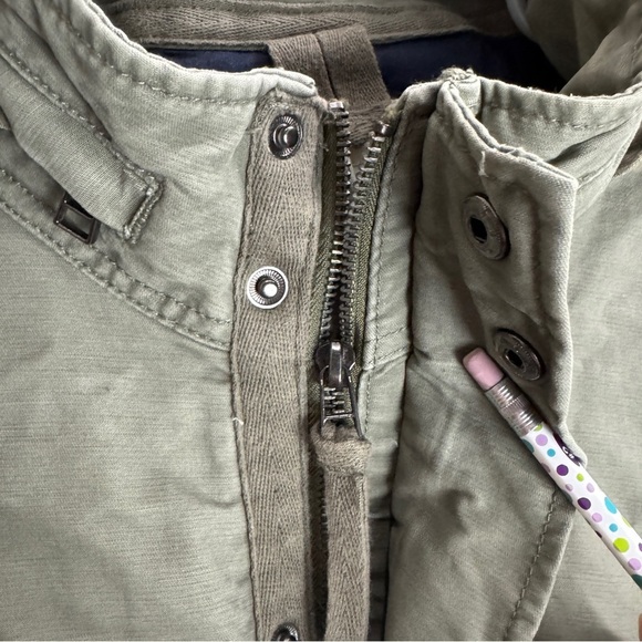 Hm Vintage Military Style Coat Jacket Size Large - Picture 3 of 9